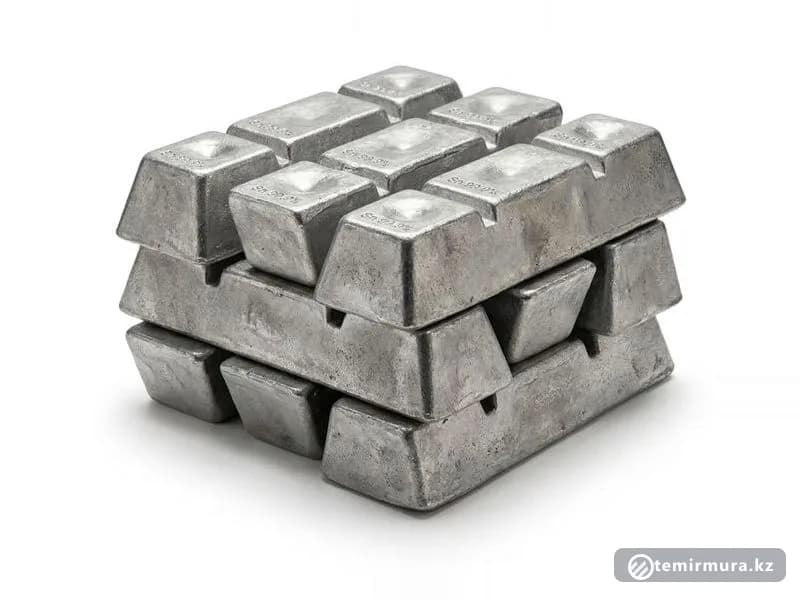 Чушка оловянная б83 25 кг, склад TEMIR MURA