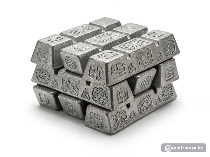 Оловянный баббит Б16 2 кг, склад TEMIR MURA