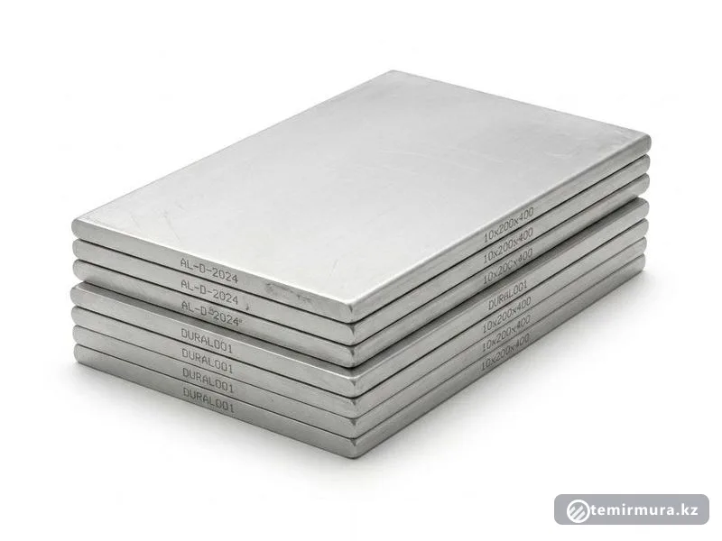 Дюралевый лист ВД1АМ 0,3х1000х1000 мм ГОСТ 21631-76 — 0,3×1000×1000 мм, склад TEMIR MURA