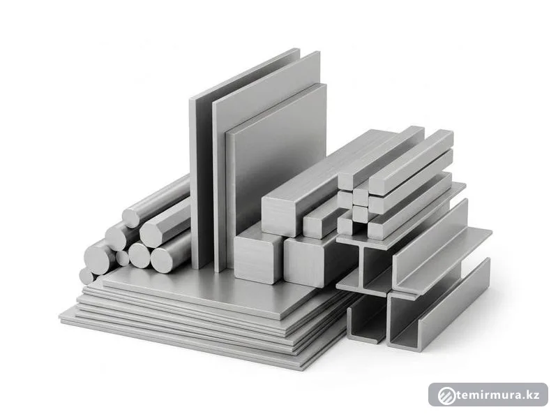 Квадрат алюминиевый 20х20 мм АД0 ГОСТ 21488-97 — 20×20 мм, склад TEMIR MURA