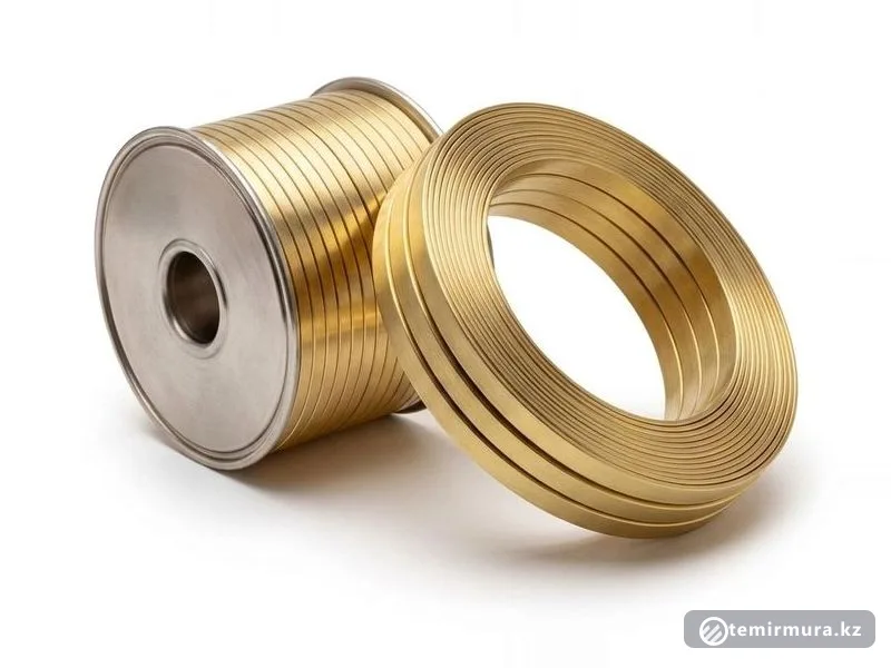 Латунная полоса Л63 0,3х2 мм ГОСТ 5362-78 — 2×0,3 мм, склад TEMIR MURA