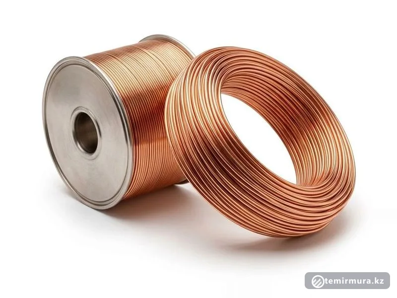 Медная проволока CU AG 0.1 0,16 мм EN 13 602 — ⌀0,16 мм, склад TEMIR MURA